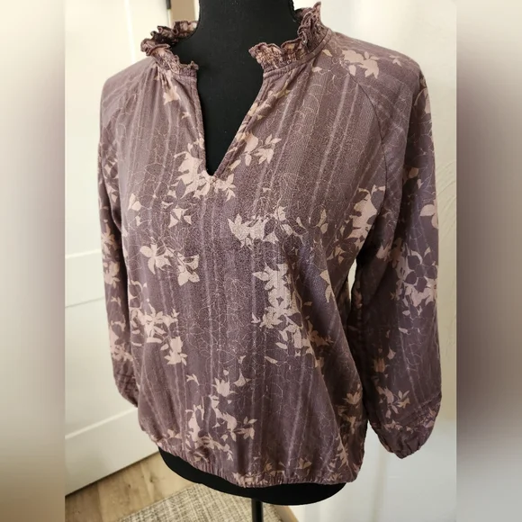 CARVE DESIGNS 100% ORGANIC COTTON BLOUSE - Picture 2 of 8